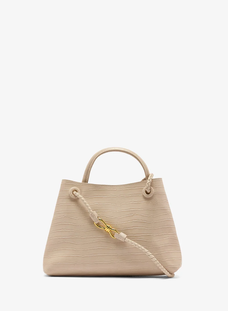 ايلا حقيبة يد منقوشة بتفاصيل دقيقة